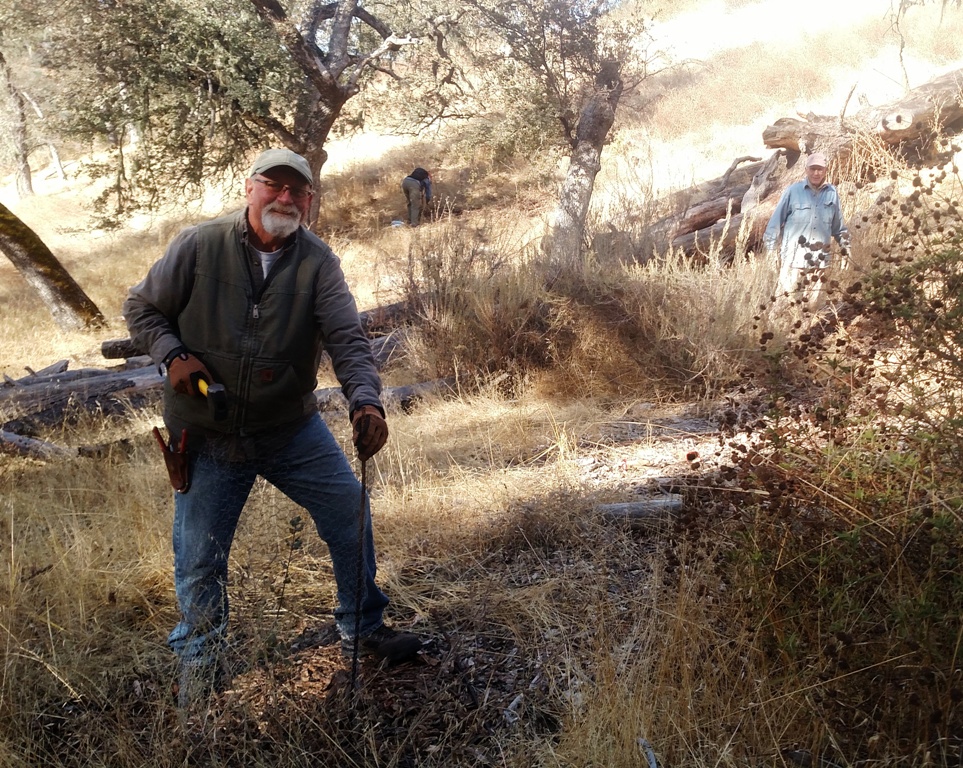 Cory, Barbara and John getting it done.